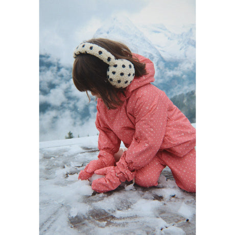 Konges Sløjd Dot Lumiere Jody Teddy Earmuffs Grs