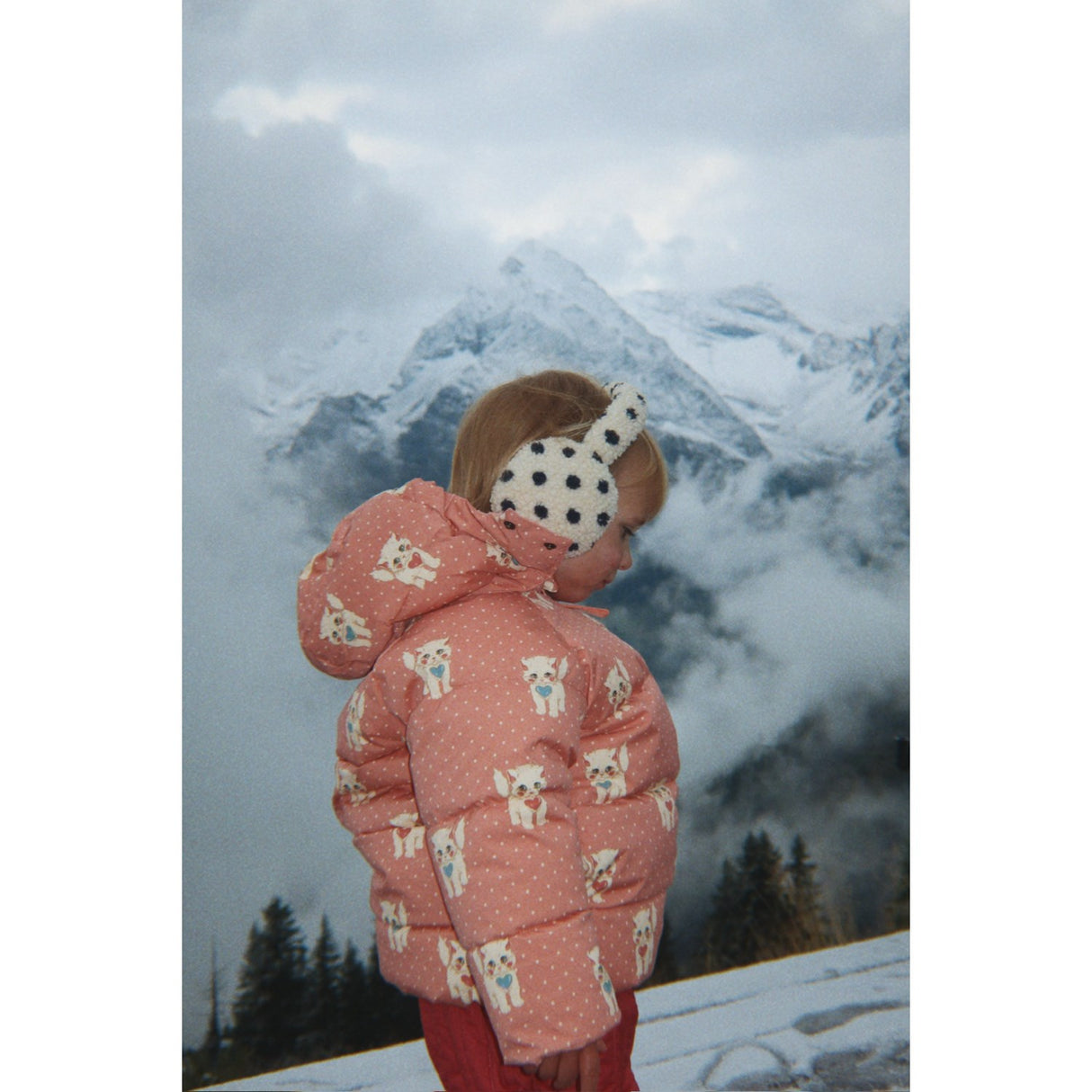 Konges Sløjd Dot Lumiere Jody Teddy Earmuffs Grs