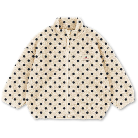 Konges Sløjd Dot Lumiere Jody Embroidery Teddy Jacket Grs