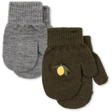 Konges Sløjd Kombu Green 2 Pack Filla Mittens