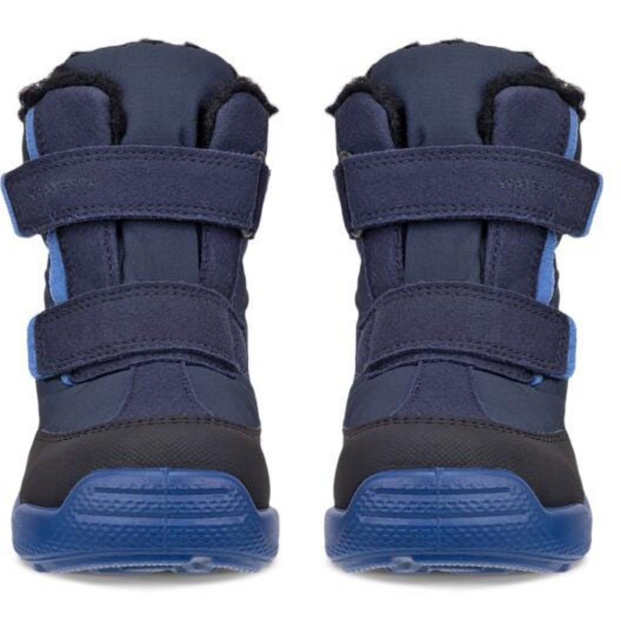 Ecco Black/Night Sky/Federal Blue Urban Mini 2Xvelcro Boot