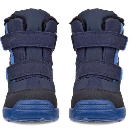 Ecco Black/Night Sky/Federal Blue Urban Mini 2Xvelcro Boot