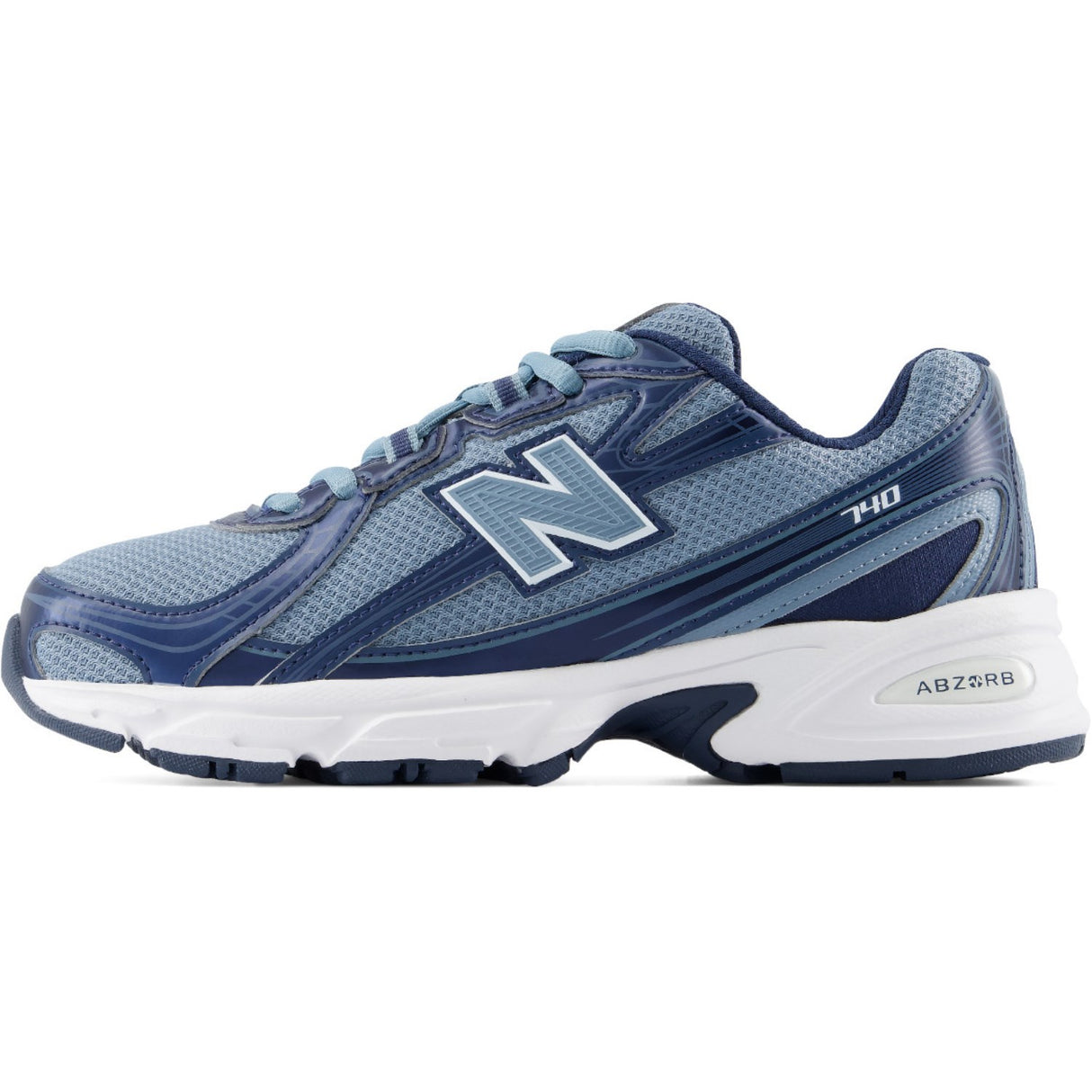 New Balance Shadow Blue 740 Kids Lace