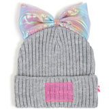 Billieblush Chine Grey Pull On Hat