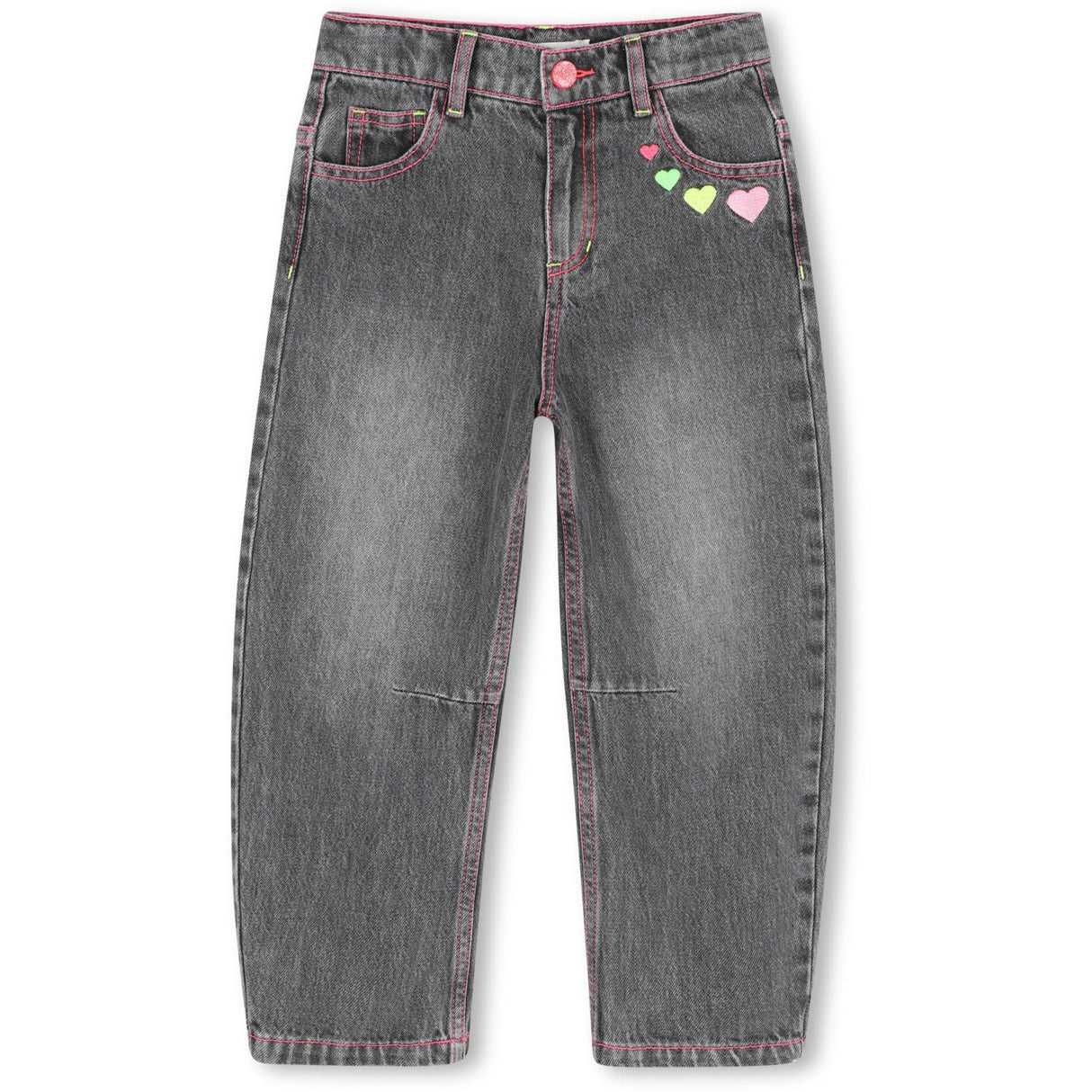 Billieblush Denim Grey Denim Trousers