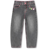 Billieblush Denim Grey Denim Trousers