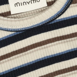 Minymo Dark Sapphire Body Ls Y/D Rib