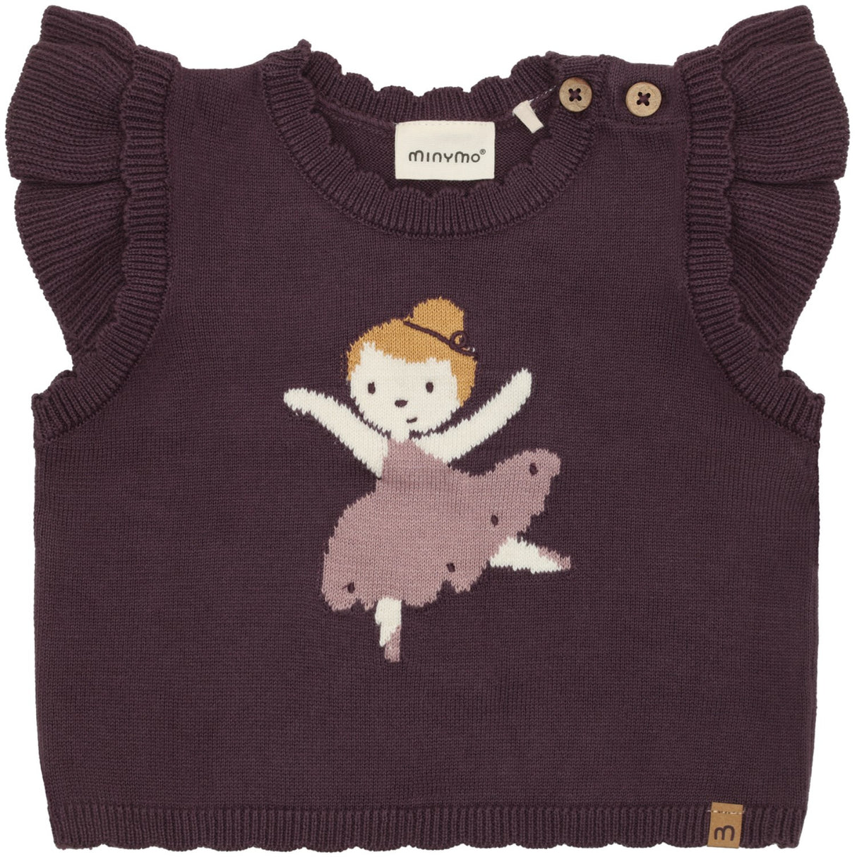 Minymo Huckleberry Vest Knit