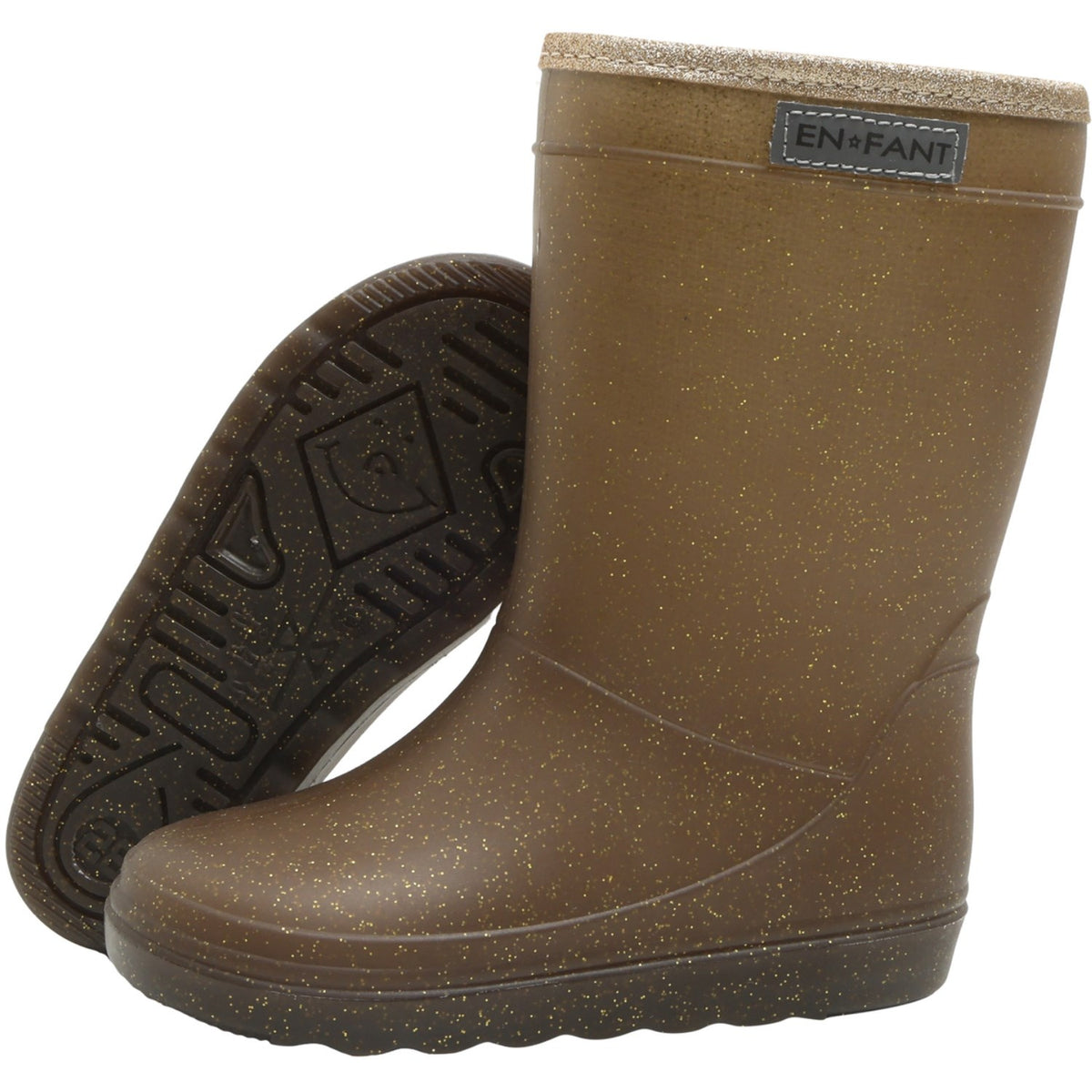 En Fant Coffee Bean Thermo Boots Glitter