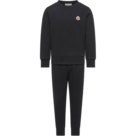 Moncler Navy Knitwear Clothing Ensemble Set