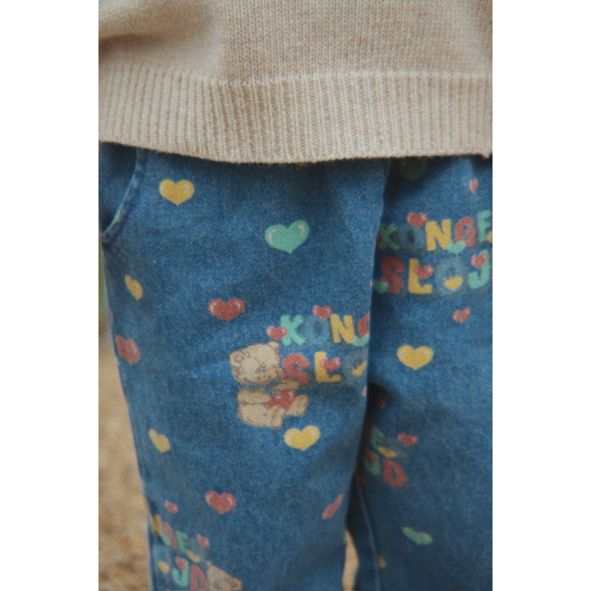 Konges Sløjd Teddy Coeur Magot Frill Pants Gots