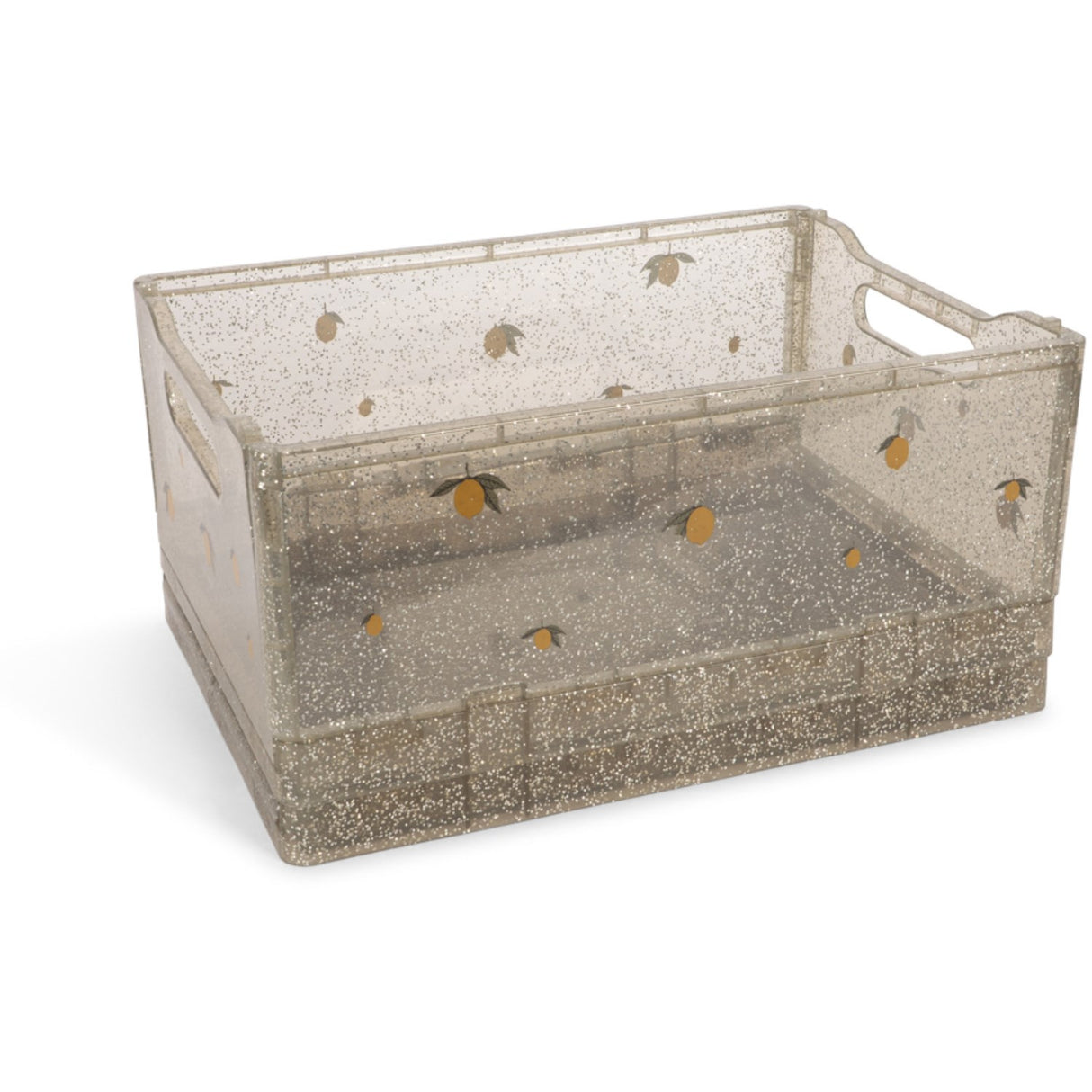 Konges Sløjd Sparkling Blue 2 Pack Glitter Storage Box