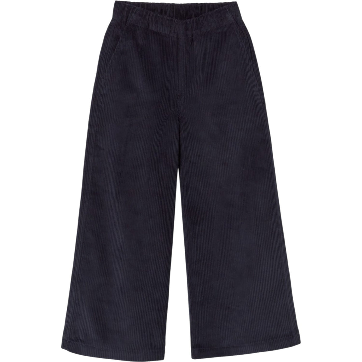 TinyCottons Light Navy Solid Corduroy Pants