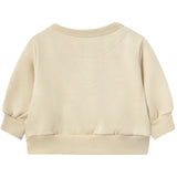 TinyCottons Sandstone Bear Graphic Baby Sweatshirt
