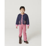 COPENHAGEN COLORS Blossom Pink Merino Wide Rib Pants