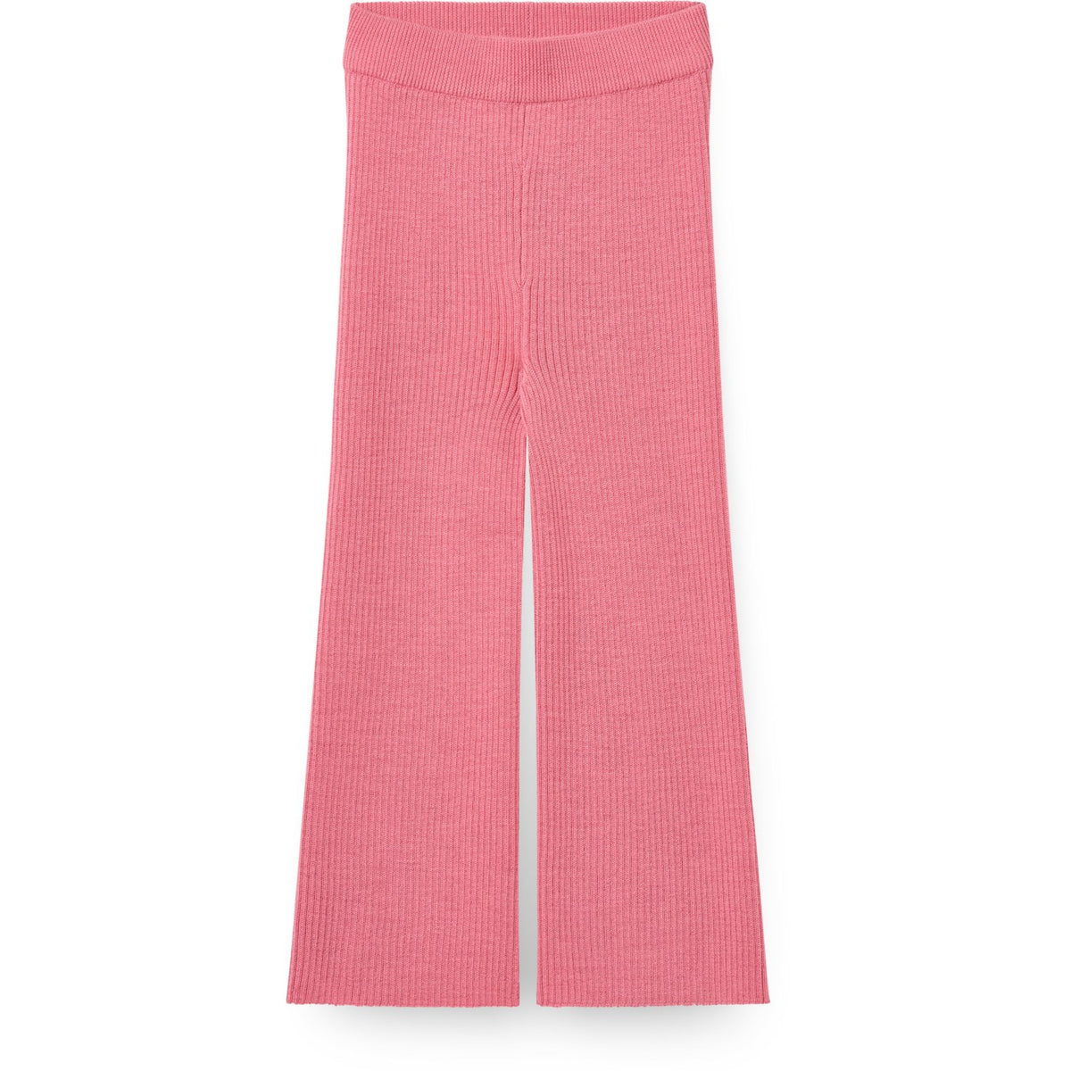 COPENHAGEN COLORS Blossom Pink Merino Wide Rib Pants