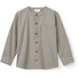 COPENHAGEN COLORS Endless Sky/ Brown Check Comb Check Shirt W. Placket