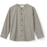 COPENHAGEN COLORS Endless Sky/ Brown Check Comb Check Shirt W. Placket