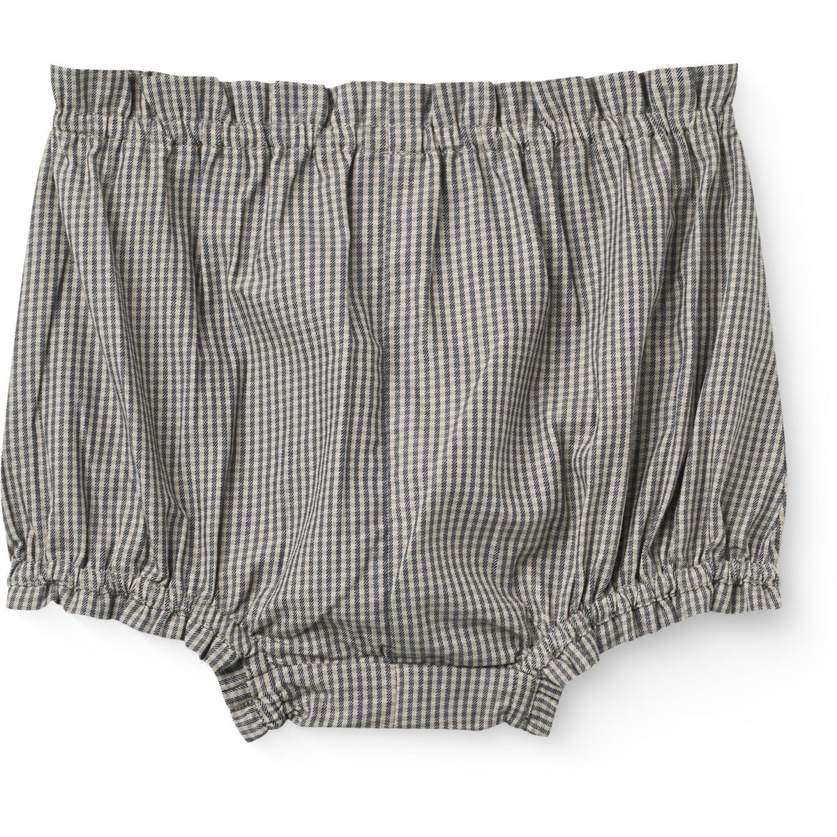 COPENHAGEN COLORS Grey Check Comb. Checkered Emb. Baby Set W. Blouse And Bloomers