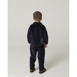 COPENHAGEN COLORS Navy Corduroy Pant W. Adj. Waist