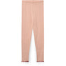 COPENHAGEN COLORS Mellow Rose Comb Crepe Leggings