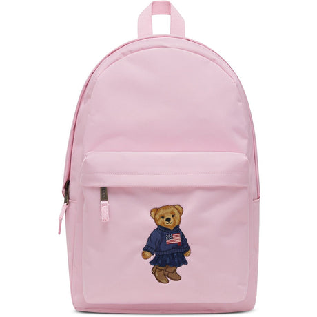 Polo Ralph Lauren Carmel Pink / Newport Navy Polo Bear Backpack