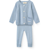 COPENHAGEN COLORS Dusty Blue Classic Merino Baby Set