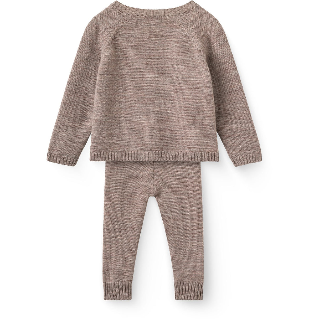 COPENHAGEN COLORS Natural Melange Classic Merino Baby Set