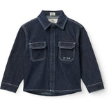 COPENHAGEN COLORS Raw Denim Organic Regular Denim Shirt
