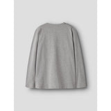 Name It Grey Melange Nkmar Minecraft Ls Nreg Top Box Noos Bfu