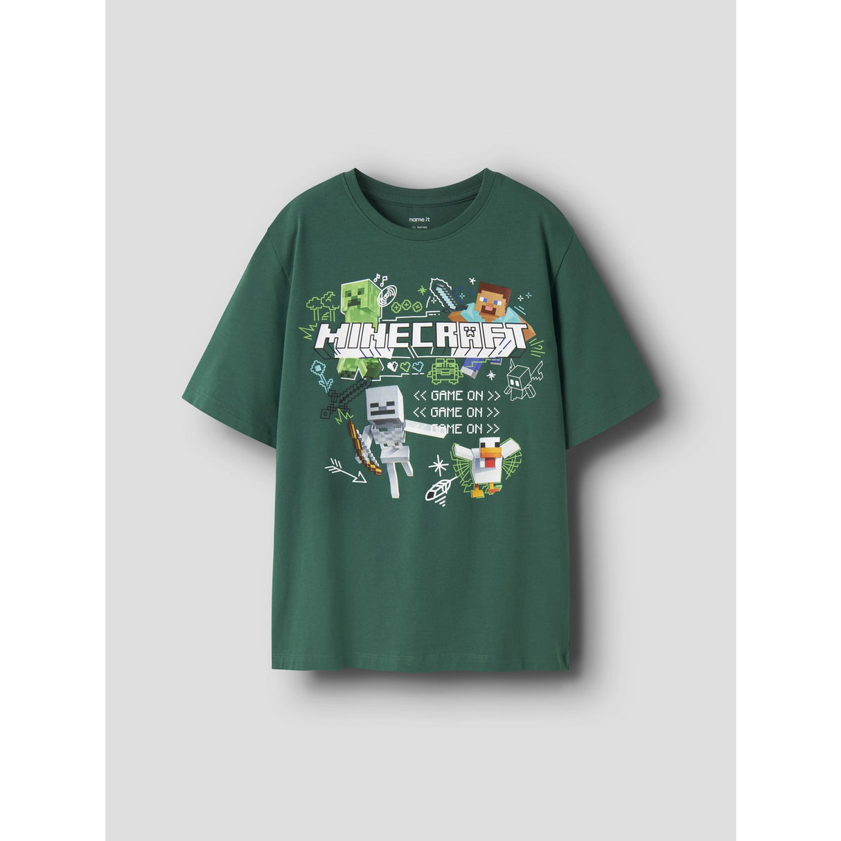 Name It Evergreen Nkmsena Minecraft Ss Nreg Top Box Bfu