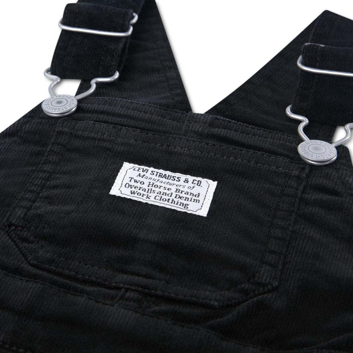 Levi's Jet Black Corduroy Overall