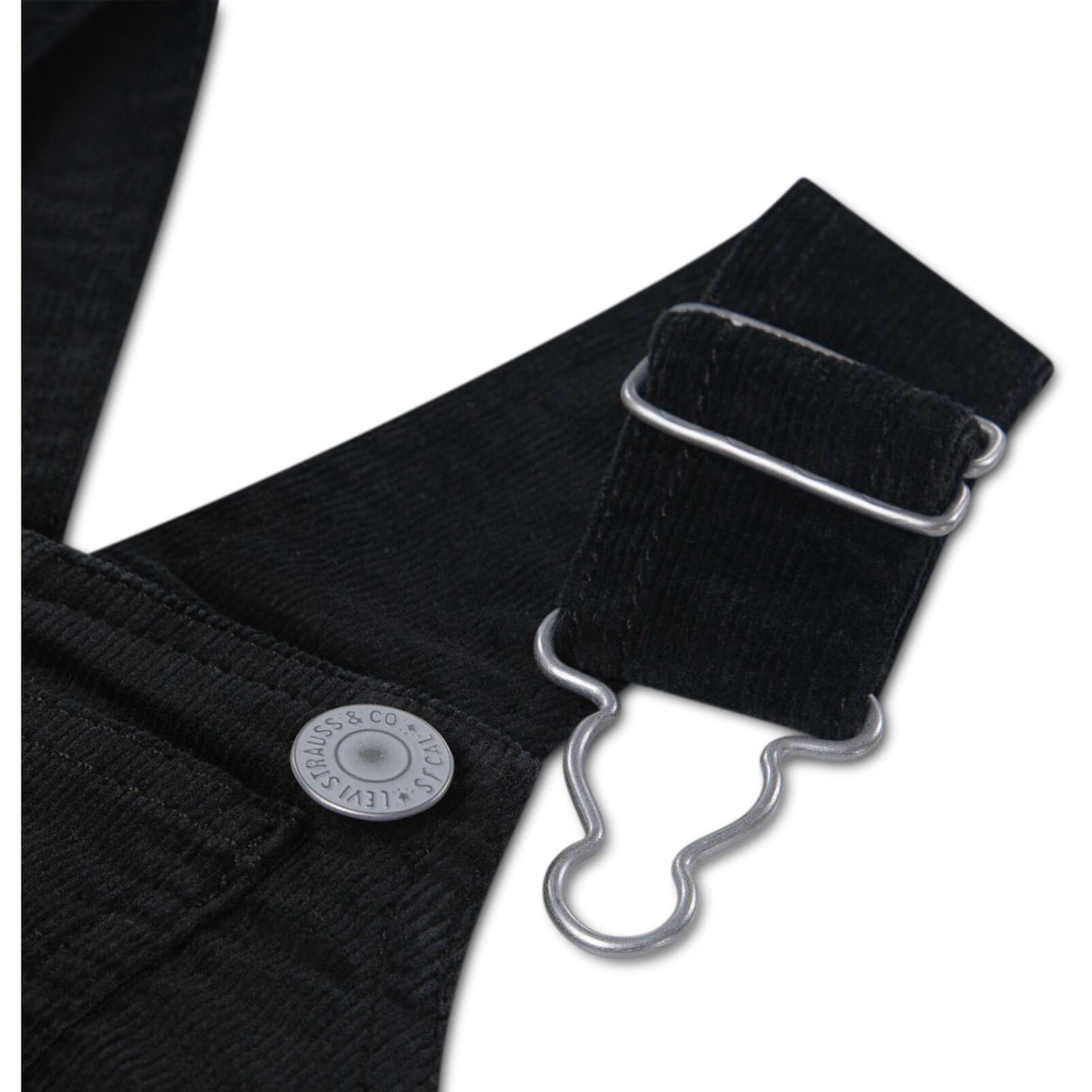 Levi's Jet Black Corduroy Overall