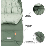 DonebyDeer Green Footmuff Winter