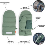 DonebyDeer Green Stroller Mittens