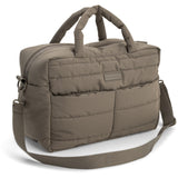 DonebyDeer Taupe Quilted Changing Bag