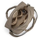 DonebyDeer Taupe Quilted Changing Bag