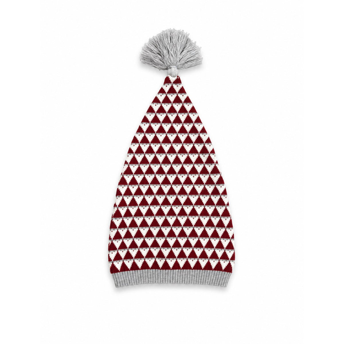 Smallstuff Dark Red Red Santa Christmas Hat
