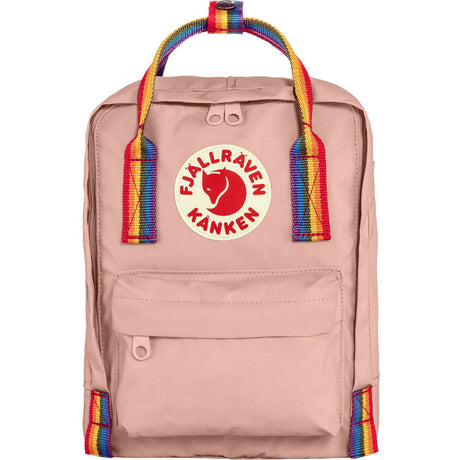 Fjällräven Chalk Rose-Rainbow Kånken Rainbow Mini