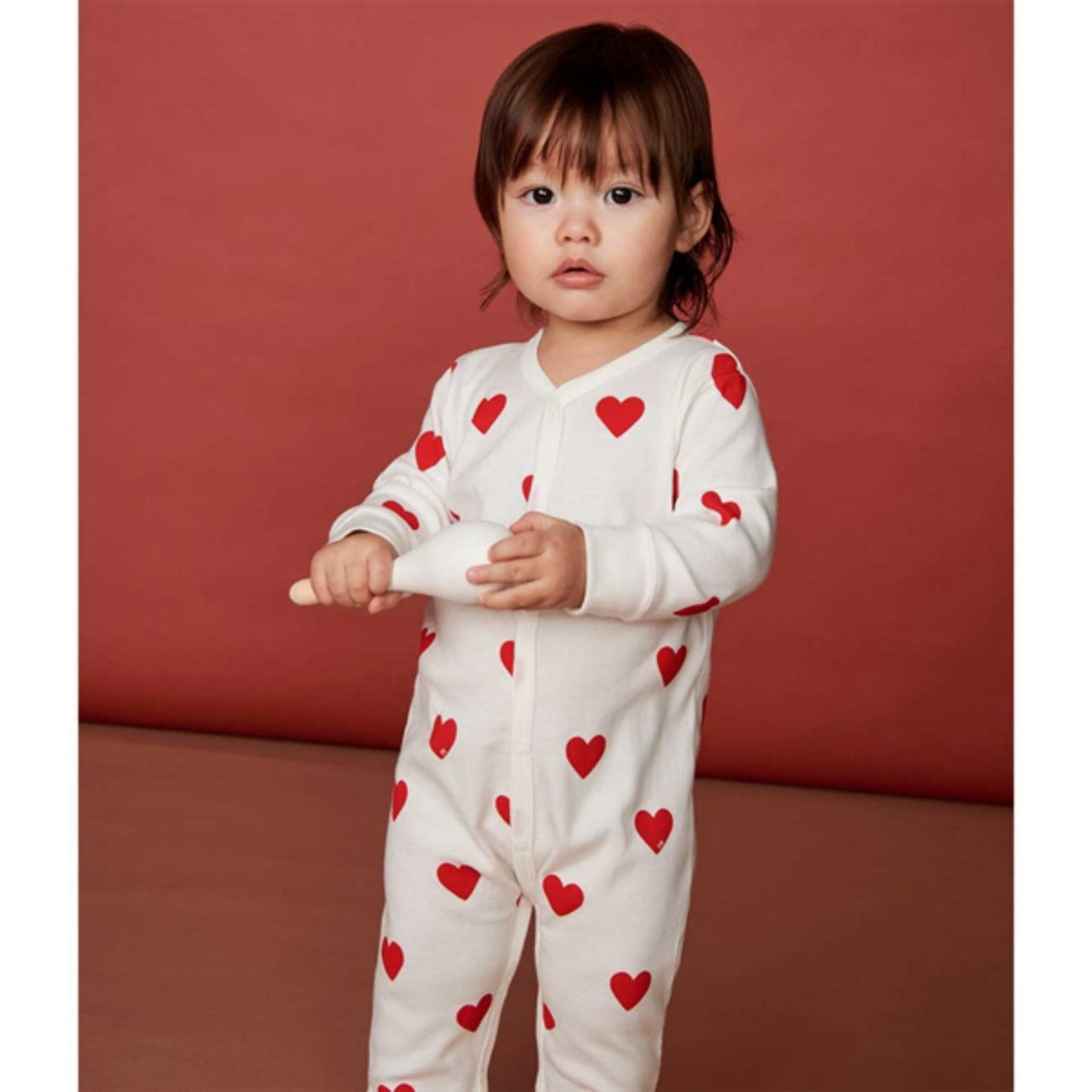 Petit Bateau MARSHMALLOW/TERKUIT Footless Sleepsuit