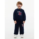 Tommy Hilfiger Dark Blue-Blue Lu Crewneck And Sweatpant Set