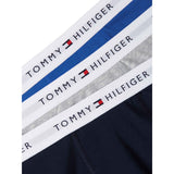 Tommy Hilfiger Grey H / Opulent Blue / Navy Blue-Brown 3Pk Trunk