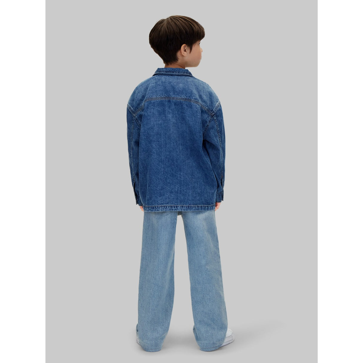 Calvin Klein Beckford-Blue Ck Lt Wt Denim Shirt