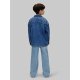 Calvin Klein Beckford-Blue Ck Lt Wt Denim Shirt