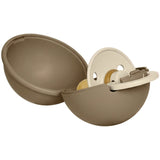 Bibs Vanilla / Dark Oak Colour Pacifier Round Latex & Pacifier Case Mini