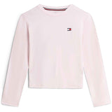 Tommy Hilfiger Lt Pink/ Lt Pink Plaid-Brown Ls Pj Set
