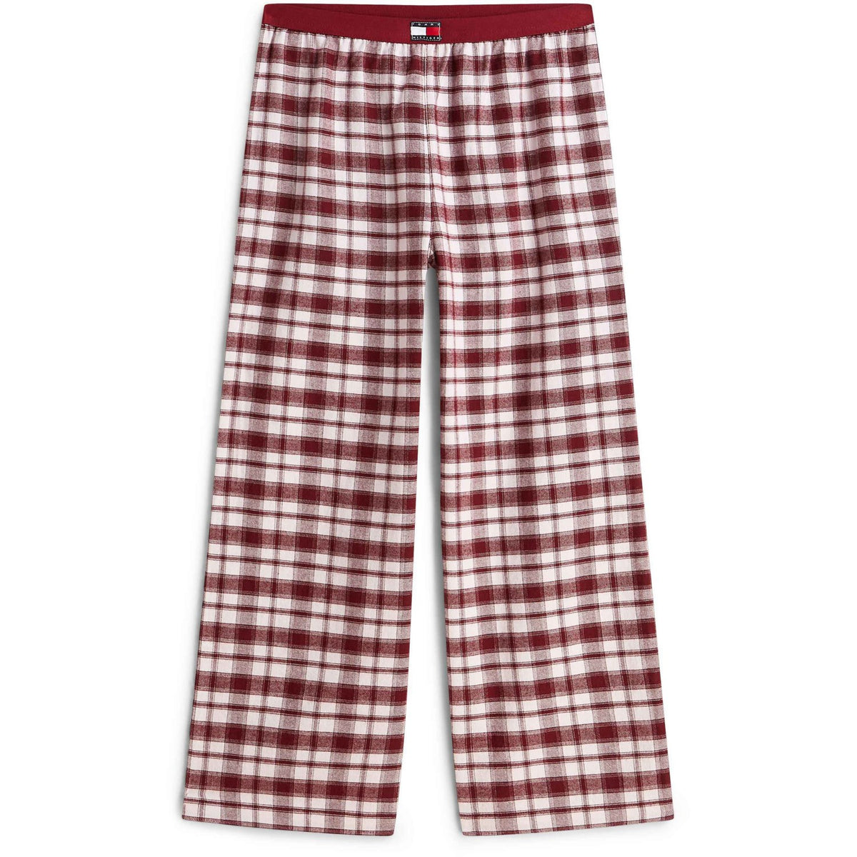 Tommy Hilfiger Lt Pink/ Lt Pink Plaid-Brown Ls Pj Set