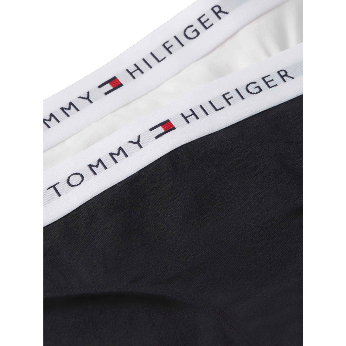 Tommy Hilfiger White / Black-Orange 2-Pack Cotton Bikini