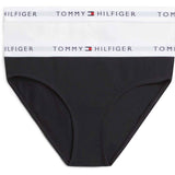 Tommy Hilfiger White / Black-Orange 2-Pack Cotton Bikini
