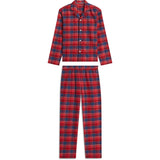 Tommy Hilfiger Check Global Stp Medium Red-Red Flannel Pj Set